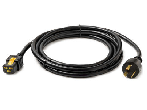 Standard Power Cord - 208 V AC Voltage Rating - 20 A Current Rating - Black Standard Power Cord - 208 V AC Voltage Rating - 20 A Current Rating - Black