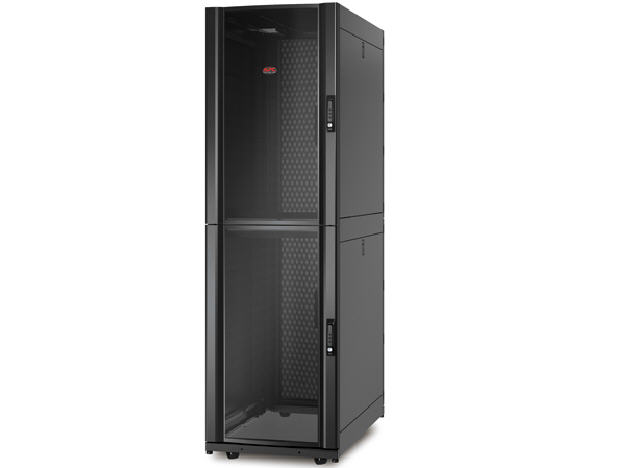 NetShelter SX Colocation 2 x 20U Enclosure with Sides - Rack - black - 42U - 19 inch