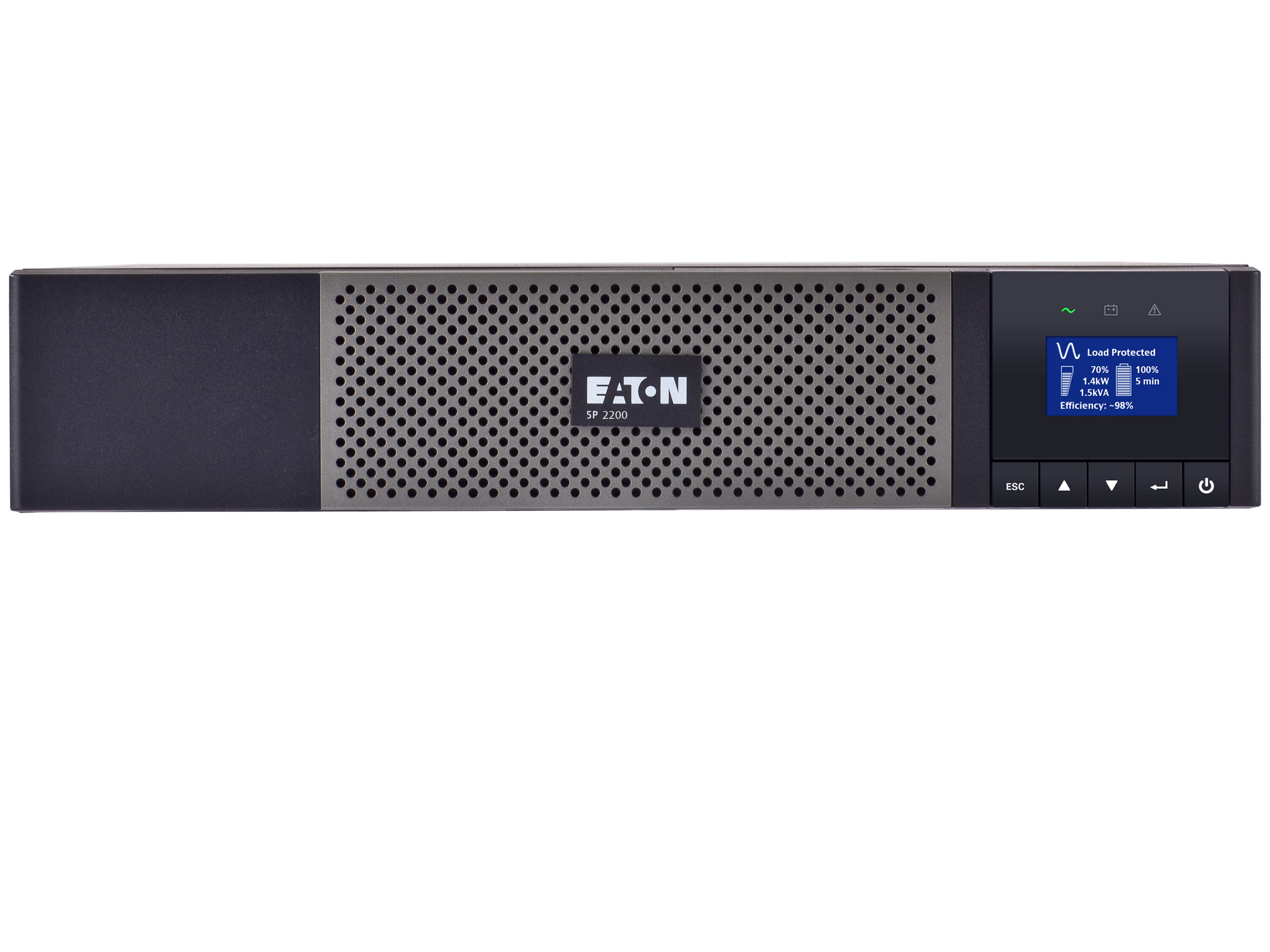 5P 1950 VA Tower/Rack Mountable UPS - 1950 VA/1920 W - 132 V AC - 3 Minute - 2U Tower/Rack Mountable - 3 Minute - 8 x NEMA 5-20R