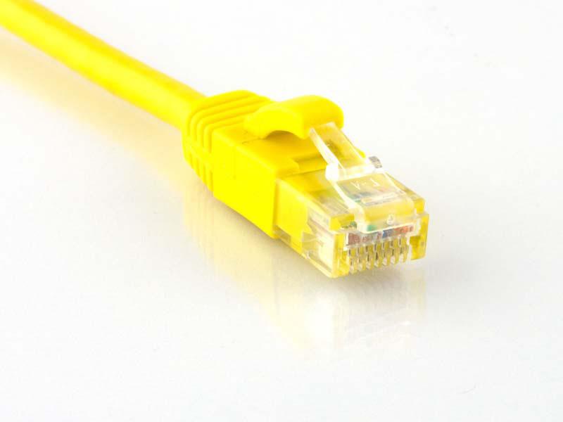 6FT YELLOW CAT6 PATCH CABLE UTP SNAGLESS 6FT YELLOW CAT6 PATCH CABLE UTP SNAGLESS