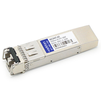 IBM 46C3447 Compatible SFP+ Transceiver - SFP+ transceiver module - 10 GigE - 10GBase-SR - LC multi-mode - up to 984 ft - 850 nm - for Lenovo ThinkAgile HX2320 Appliance ThinkSystem NE2580 ThinkSystem SD630 V2 SR645 SR665