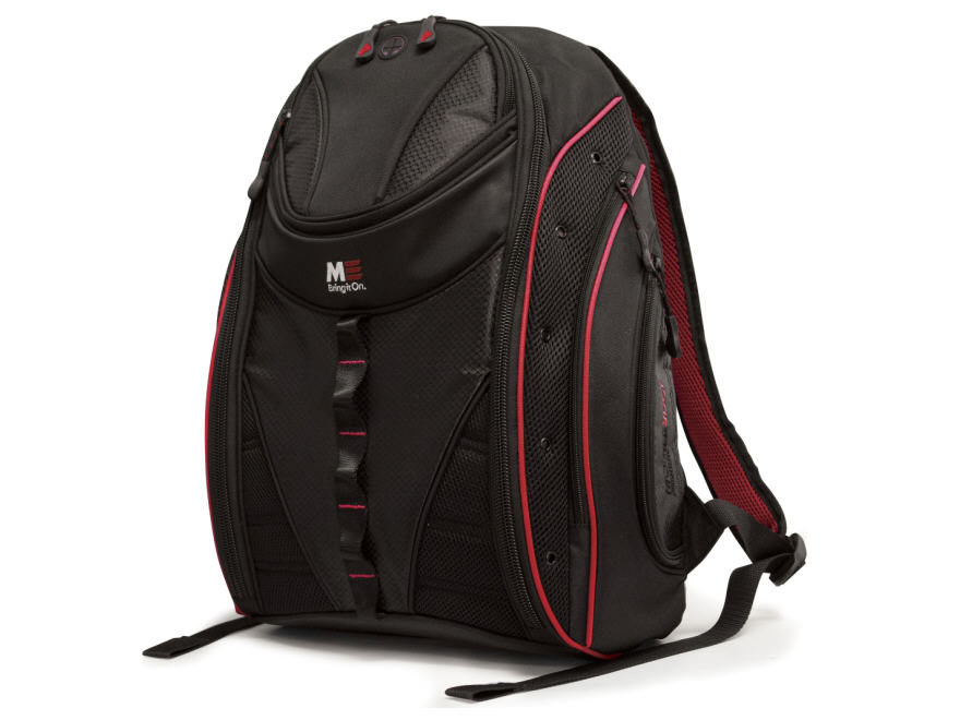 Express 15.6 inch to 16 inch Notebook & Tablet Backpack 2.0 - Notebook carrying backpack - 15.6 inch - 16 inch - black red