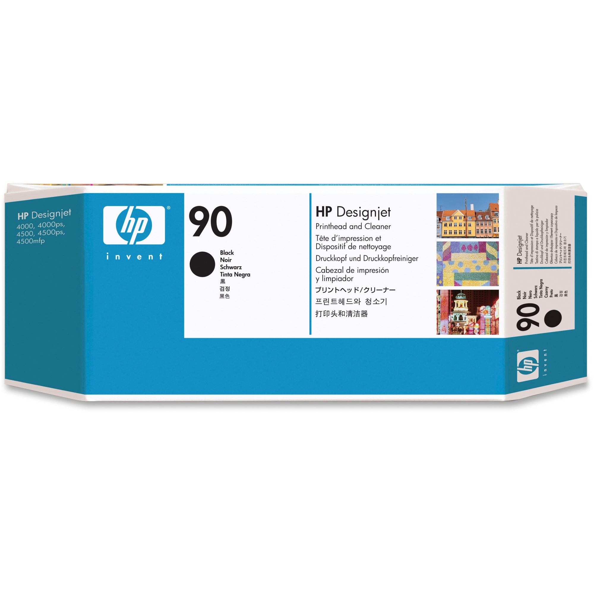10 UNITS NO 90 BLACK PRINTHEAD & CLEANER FOR DESIGNJET 4000/4500 10 UNITS NO 90 BLACK PRINTHEAD & CLEANER FOR DESIGNJET 4000/4500