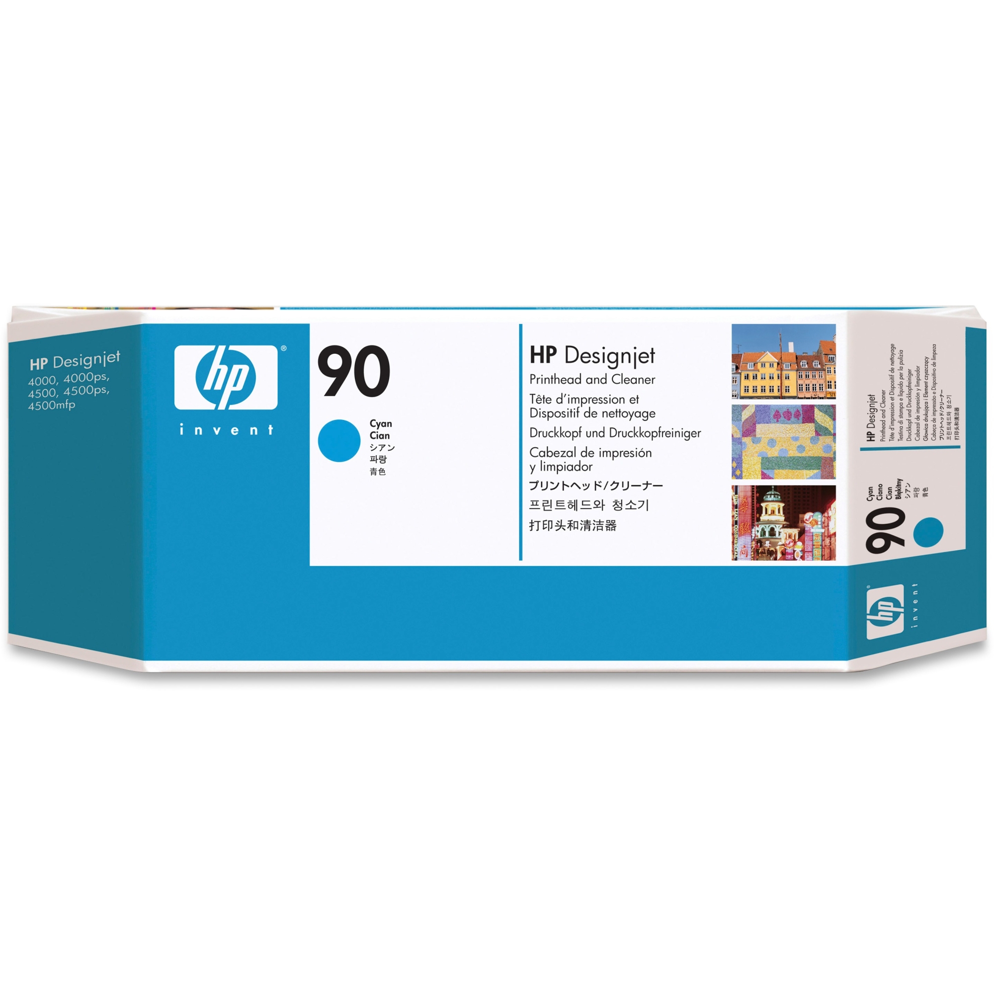 10 UNITS NO 90 CYAN PRINTHEAD & CLEANER FOR DESIGNJET 4000/4500 10 UNITS NO 90 CYAN PRINTHEAD & CLEANER FOR DESIGNJET 4000/4500