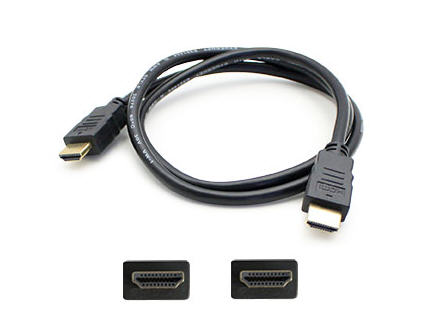 10.67m (35.00ft) HDMI 1.3 Male to Male Black Cable - 100% compatible with select devices. 10.67m (35.00ft) HDMI 1.3 Male to Male Black Cable - 100% compatible with select devices.