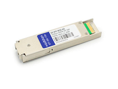 Force10 GP-XFP-W26 Compatible XFP Transceiver - XFP transceiver module (equivalent to: Force10 GP-XFP-W26) - 10 Gigabit Ethernet - 10GBase-DWDM - LC single-mode - up to 49.7 miles - 1556.56 nm Force10 GP-XFP-W26 Compatible XFP Transceiver - XFP transceiver module (equivalent to: Force10 GP-XFP-W26) - 10 Gigabit Ethernet - 10GBase-DWDM - LC single-mode - up to 49.7 miles - 1556.56 nm