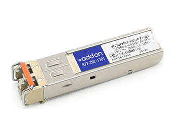 JUNIPER NETWORKS SFP-GE80KCW1570-ET COMPATIBLE TAA COMPLIANT 1000BASE-CWDM JUNIPER NETWORKS SFP-GE80KCW1570-ET COMPATIBLE TAA COMPLIANT 1000BASE-CWDM