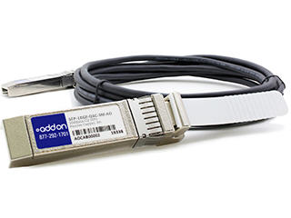 Juniper Networks SFP-10GE-DAC-3M Compatible 10GBase-CU SFP+ to SFP+ Direct Attach Cable (Passive Twinax 3m TAA) - 100% application tested and guaranteed compatible Juniper Networks SFP-10GE-DAC-3M Compatible 10GBase-CU SFP+ to SFP+ Direct Attach Cable (Passive Twinax 3m TAA) - 100% application tested and guaranteed compatible
