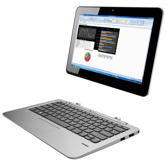 Elite x2 1011 G1 - Tablet - with keyboard dock - Core M 5Y51 / 1.1 GHz - Windows 8.1 Pro 64-bit - 8 GB RAM - 256 GB SSD - 11.6 inch touchscreen 1920 x 1080 ( Full HD ) - Intel HD Graphics 5300 - 802.11ac - Smart Buy Elite x2 1011 G1 - Tablet - with keyboard dock - Core M 5Y51 / 1.1 GHz - Windows 8.1 Pro 64-bit - 8 GB RAM - 256 GB SSD - 11.6 inch touchscreen 1920 x 1080 ( Full HD ) - Intel HD Graphics 5300 - 802.11ac - Smart Buy
