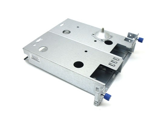 Power supply cage assembly - Includes the two 'common slot' power supply bays - Does NOT include the power supply backplane board - Mounts in the left rear of the chassis Power supply cage assembly - Includes the two 'common slot' power supply bays - Does NOT include the power supply backplane board - Mounts in the left rear of the chassis