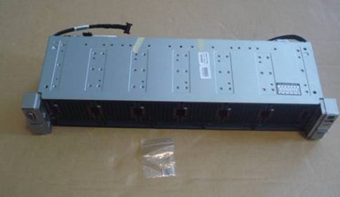 Front cage assembly - Includes the 6-bay fan cage with six fan modules 5-bay small form factor (SFF) hard drive cage with backplane board VGA cable with connector and power / USB connector assembly with cable Front cage assembly - Includes the 6-bay fan cage with six fan modules 5-bay small form factor (SFF) hard drive cage with backplane board VGA cable with connector and power / USB connector assembly with cable