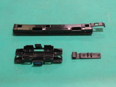 Plastics kit - Includes the FBWC capacitor pack cable routing guide capacitor pack holder and capacitor pack cable routing trough Plastics kit - Includes the FBWC capacitor pack cable routing guide capacitor pack holder and capacitor pack cable routing trough