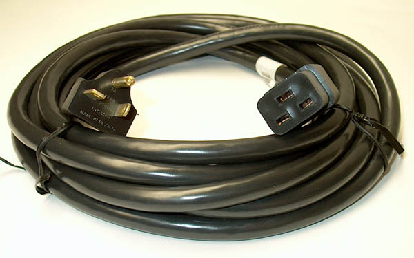 Power cord (Black) - 12 AWG 20A 4.5m (14.8ft) long - Has NEMA 5-20P (M) plug for power input and straight C19 (F) receptacle for power output (for 120V in the United States Canada Thailand Philippines and Japan) Power cord (Black) - 12 AWG 20A 4.5m (14.8ft) long - Has NEMA 5-20P (M) plug for power input and straight C19 (F) receptacle for power output (for 120V in the United States Canada Thailand Philippines and Japan)