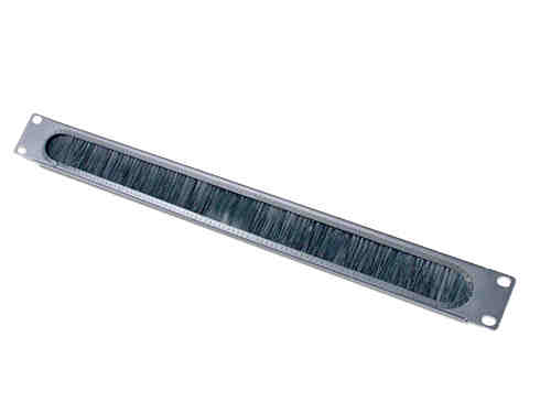 Horizontal Cable Organizer 1U with brush strip Retail Horizontal Cable Organizer 1U with brush strip Retail