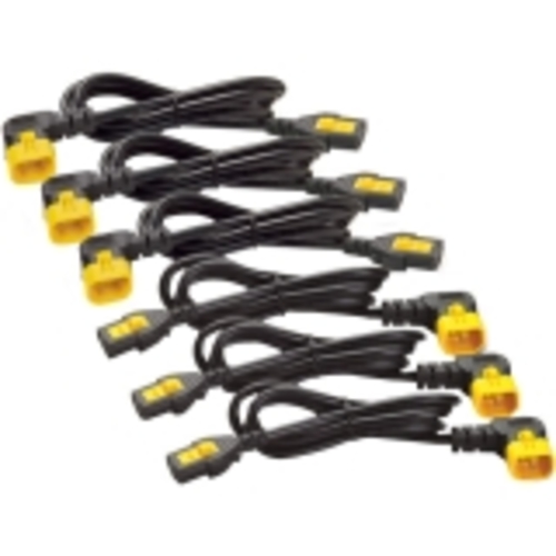 POWER CORD KIT (6 EA)  LOCKING C13 TO C14 (90 DEGREE)  1.2M