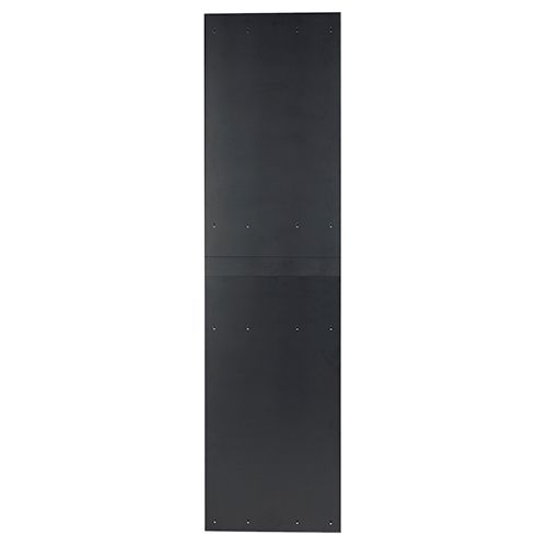 End of Row Panel for Double Sided 84 inch Performance Vertical Cable Manager - Cable Manager - Black