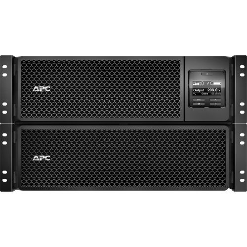 Smart-UPS On-Line 10000VA RM - UPS (rack-mountable) - AC 208 V - 10 kW - 10000 VA - Ethernet 10/100 RS-232 USB - output connectors: 7 - 6U - black