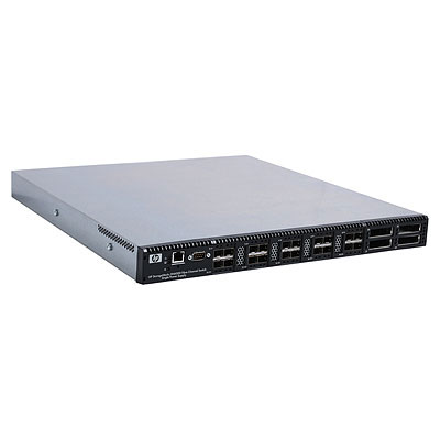 SN6000 Stackable Single Power Fibre Channel Switch - Switch - managed - 20 x 8Gb Fibre Channel SFP+ + 4 x XPAK - rack-mountable SN6000 Stackable Single Power Fibre Channel Switch - Switch - managed - 20 x 8Gb Fibre Channel SFP+ + 4 x XPAK - rack-mountable