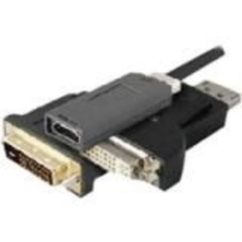 THIS IS A DISPLAYPORT TO HDMI MALE TO MALE 3FT CABLE FOR CONNECTIVITY BETWEEN DI