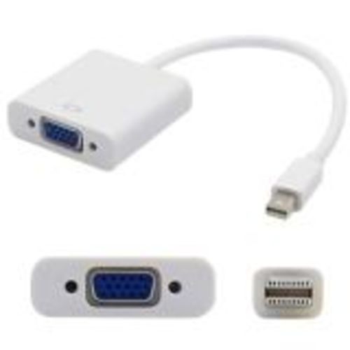 5 pack of 8in Mini-DisplayPort Male to VGA Female White Adapter Cable - Reliable accessories for a wide range of everyday devices 5 pack of 8in Mini-DisplayPort Male to VGA Female White Adapter Cable - Reliable accessories for a wide range of everyday devices