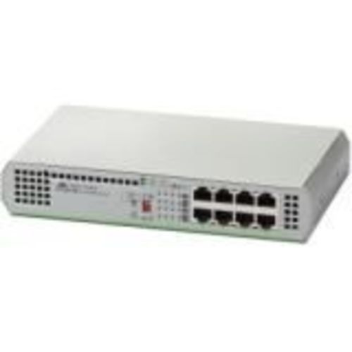 8-PORT 10/100/1000T UNMANAGED SWITCH WITH INTERNAL PSU