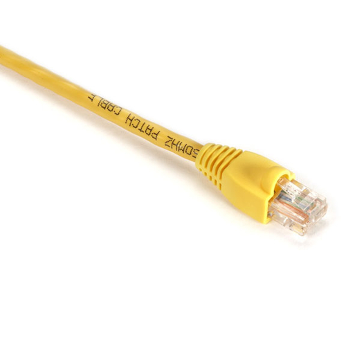 CAT5E 350-MHZ SNAGLESS STRANDED ETHERNET PATCH CABLE-UNSHIELDED(UTP)  CM PVC (RJ