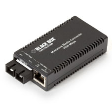 GIGABIT ETHERNET (1000-MBPS) MEDIA CONVERTER - 1000-MBPS COPPER TO 1000-MBPS SIN