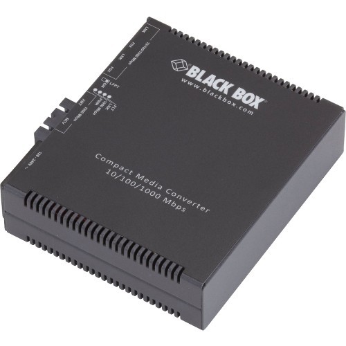 GIGABIT ETHERNET (1000-MBPS) MEDIA CONVERTER - (2) 10/100/1000-MBPS COPPER TO 10