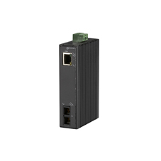 FAST ETHERNET INDUSTRIAL MEDIA CONVERTER 10/100-MBPS COPPER TO 100-MBPS MM FIBER