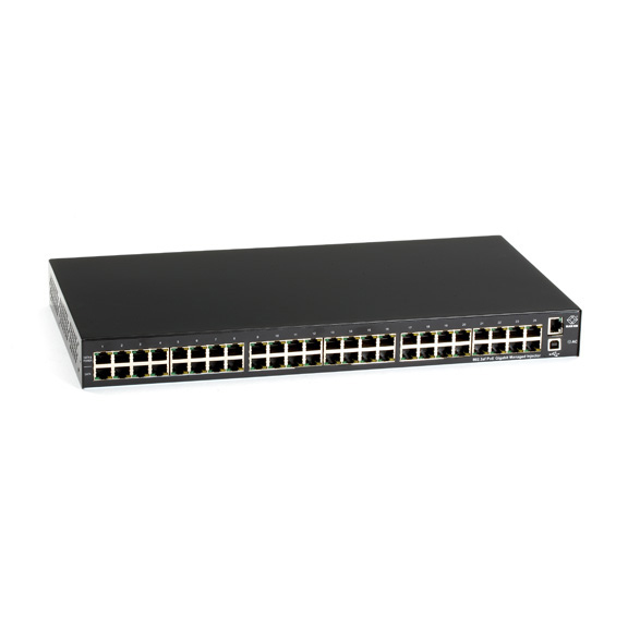 Box 802.3af PoE Gigabit Managed Injector 24-Port - 120 V AC 230 V AC Input - 15.40 W 370 W - 1U Box 802.3af PoE Gigabit Managed Injector 24-Port - 120 V AC 230 V AC Input - 15.40 W 370 W - 1U