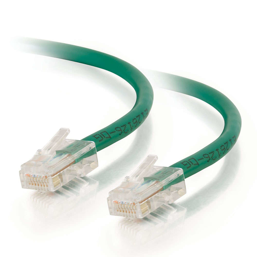 20ft Cat5e Non-Booted Unshielded (UTP) Network Patch Cable - Green - Category 5e for Network Device - 20 ft - 1 x RJ-45 Male Network - 1 x RJ-45 Male Network - Green 20ft Cat5e Non-Booted Unshielded (UTP) Network Patch Cable - Green - Category 5e for Network Device - 20 ft - 1 x RJ-45 Male Network - 1 x RJ-45 Male Network - Green