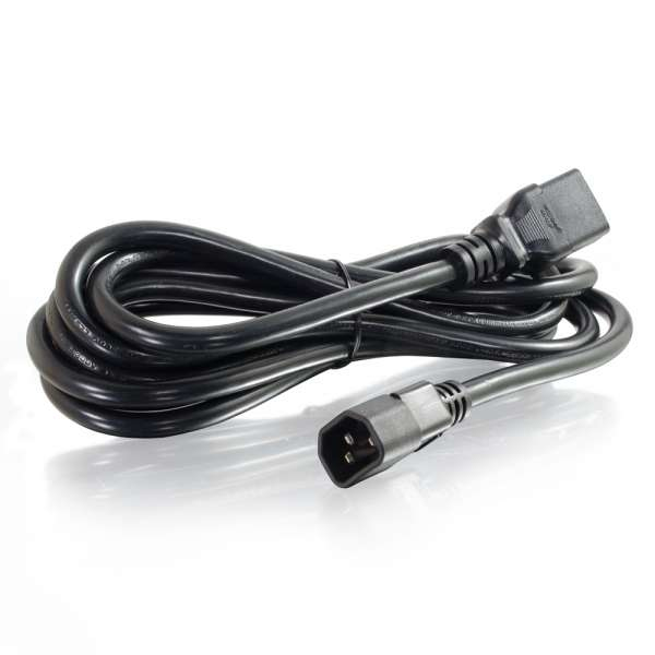 10ft 14AWG 250 Volt Power Cord (IEC C14 to IEC320 C19) - Power cable - IEC 60320 C14 to IEC 60320 C19 - AC 250 V - 10 ft - black 10ft 14AWG 250 Volt Power Cord (IEC C14 to IEC320 C19) - Power cable - IEC 60320 C14 to IEC 60320 C19 - AC 250 V - 10 ft - black