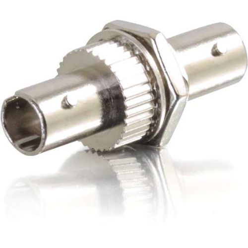 ST/ST Duplex Single-mode Fiber Coupler - 2 x ST Female Network - 2 x ST Female Network - Black ST/ST Duplex Single-mode Fiber Coupler - 2 x ST Female Network - 2 x ST Female Network - Black