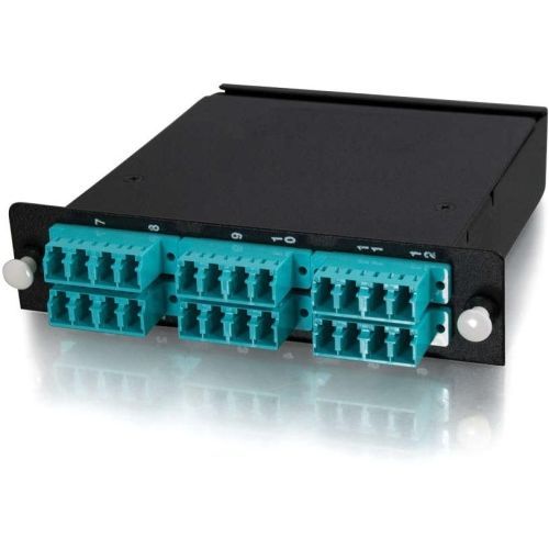 Q-Series Fiber Distribution System - Patch panel - black - 24 ports Q-Series Fiber Distribution System - Patch panel - black - 24 ports