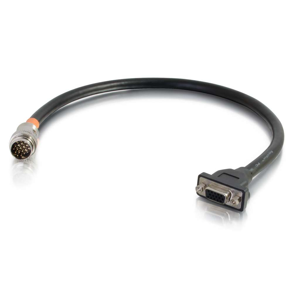 1.5FT RAPIDRUN VGA (HD15) MICRO FLYING LEAD 1.5FT RAPIDRUN VGA (HD15) MICRO FLYING LEAD