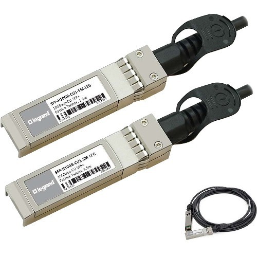 Legrand Cisco SFP-H10GB-CU1-5M 10GBase-CU 1.5m SFP+ to SFP+ DAC Cable TAA - 10GBase-CU direct attach cable - SFP+ to SFP+ - 5 ft - twinaxial - TAA Compliant Legrand Cisco SFP-H10GB-CU1-5M 10GBase-CU 1.5m SFP+ to SFP+ DAC Cable TAA - 10GBase-CU direct attach cable - SFP+ to SFP+ - 5 ft - twinaxial - TAA Compliant