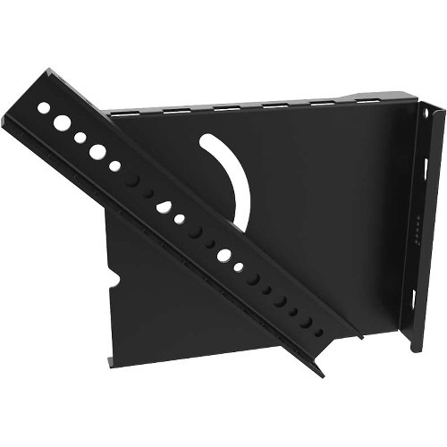 Legrand 4RU Pivoting Rail Kit for Vertical Wall-Mount Cabinet TAA - Rack rail kit - wall mountable - black - 4U Legrand 4RU Pivoting Rail Kit for Vertical Wall-Mount Cabinet TAA - Rack rail kit - wall mountable - black - 4U