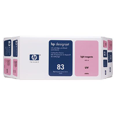 83 UV value pack - Light magenta - original - printhead with cartridge and cleaner - for DesignJet 5000 5000ps 5000ps uv 5000uv 5500 uv 5500ps 5500ps uv 83 UV value pack - Light magenta - original - printhead with cartridge and cleaner - for DesignJet 5000 5000ps 5000ps uv 5000uv 5500 uv 5500ps 5500ps uv