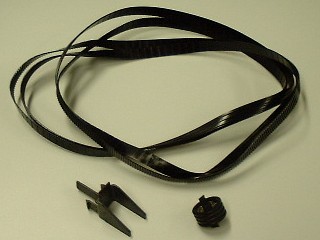 Carriage belt - Drives the carriage assembly - For use with 24-inch plotters Carriage belt - Drives the carriage assembly - For use with 24-inch plotters