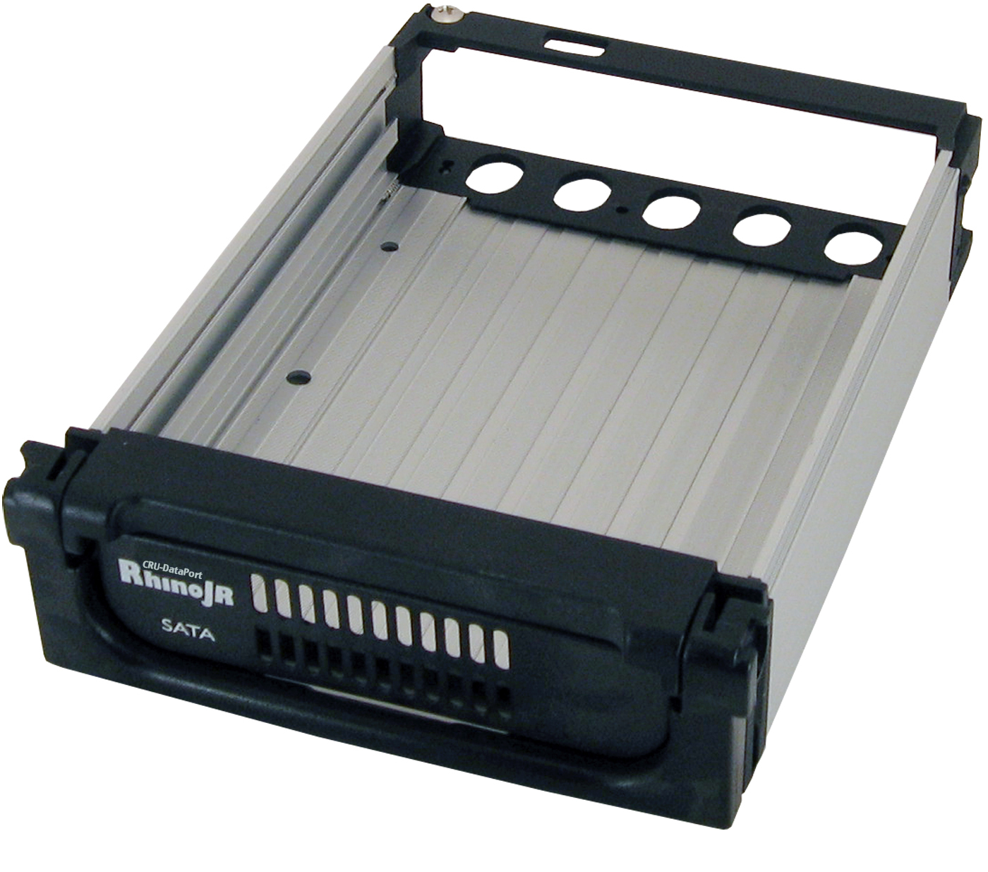 RhinoJR 110 SATA II Carrier - 1 x 3.5 inch - 1/3H Internal Hot-swappable - Internal - Black RhinoJR 110 SATA II Carrier - 1 x 3.5 inch - 1/3H Internal Hot-swappable - Internal - Black