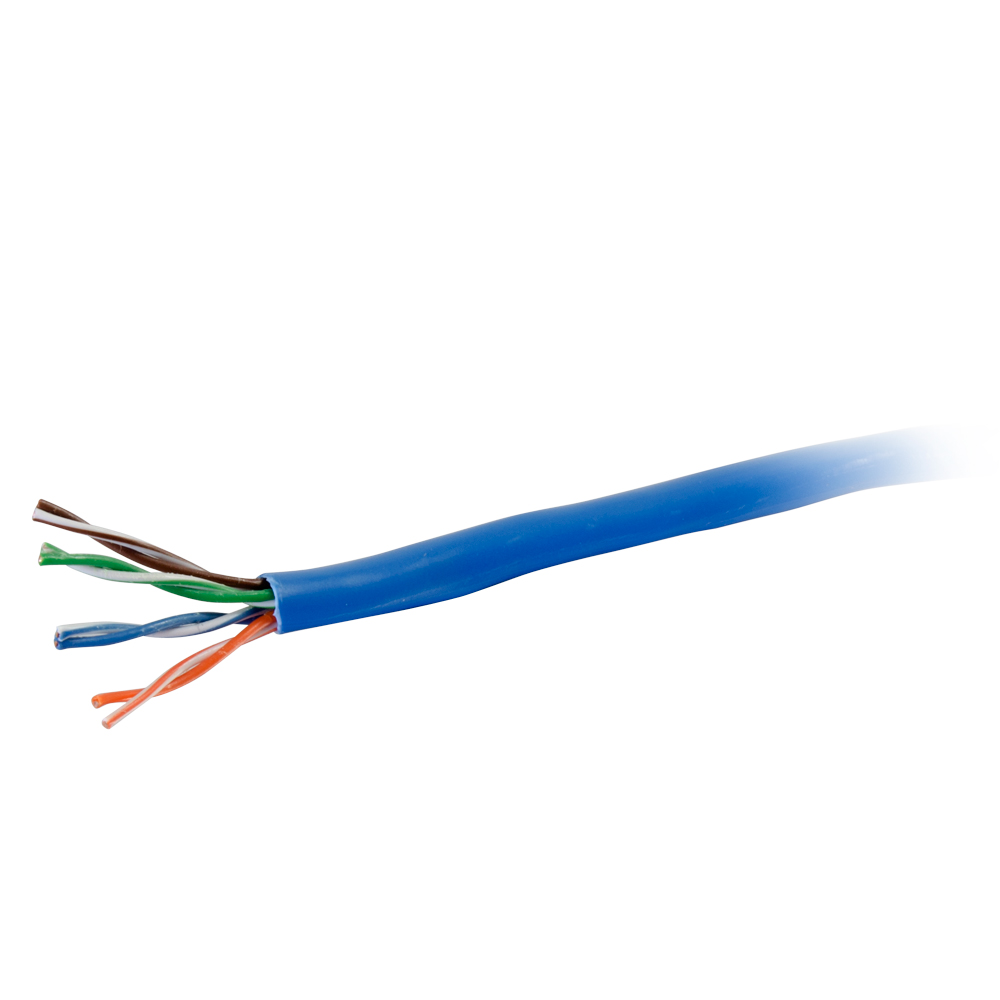 1000ft Cat6 Unshielded (UTP) Ethernet Network Cable with Solid Conductors - Riser CMR-Rated - Blue - cable - 1000 ft - UTP - CAT 6 - riser - blue 1000ft Cat6 Unshielded (UTP) Ethernet Network Cable with Solid Conductors - Riser CMR-Rated - Blue - cable - 1000 ft - UTP - CAT 6 - riser - blue
