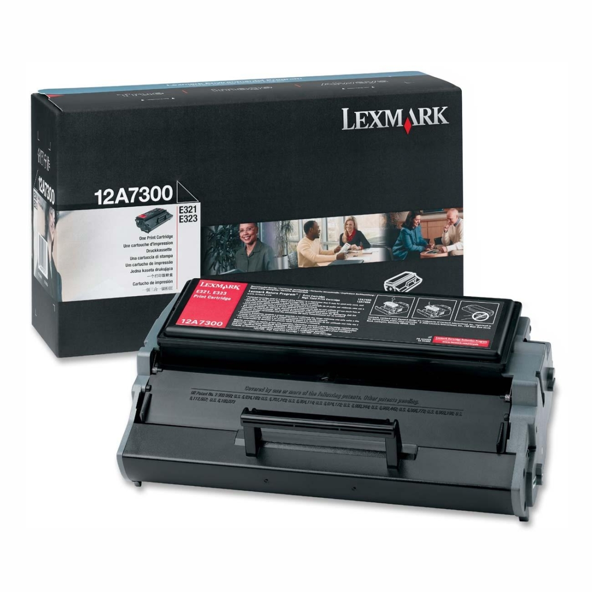 1 - original - toner cartridge - for Lexmark E321 E321t E323 E323n E323t E323tn 1 - original - toner cartridge - for Lexmark E321 E321t E323 E323n E323t E323tn