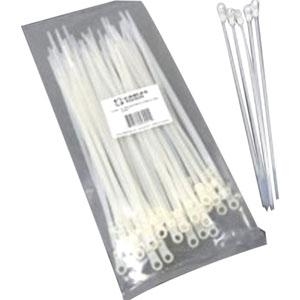 8in Screw-Mountable Cable Ties - 50pk - Cable Tie Mount - Natural - 50 Pack 8in Screw-Mountable Cable Ties - 50pk - Cable Tie Mount - Natural - 50 Pack