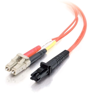 9m MTRJ-LC 62.5/125 OM1 Duplex Multimode PVC Fiber Optic Cable - Orange - Patch cable - MT-RJ multi-mode (M) to LC multi-mode (M) - 30 ft - fiber optic - 62.5 / 125 micron - OM1 - orange 9m MTRJ-LC 62.5/125 OM1 Duplex Multimode PVC Fiber Optic Cable - Orange - Patch cable - MT-RJ multi-mode (M) to LC multi-mode (M) - 30 ft - fiber optic - 62.5 / 125 micron - OM1 - orange