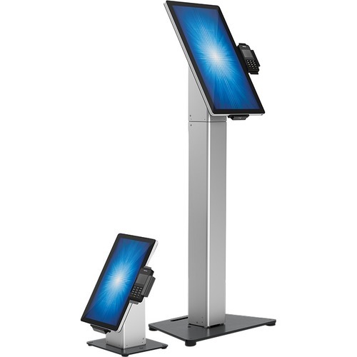 SLIM SELF SERVICE FLOOR STAND TOP WITH SUPPORT FOR 15-INCH TO 22-INCH I-SERIES (REQUIRES FLOOR STAND BASE E515260 FOR COMPLETE SELF-SERVICE FLOOR STAND)