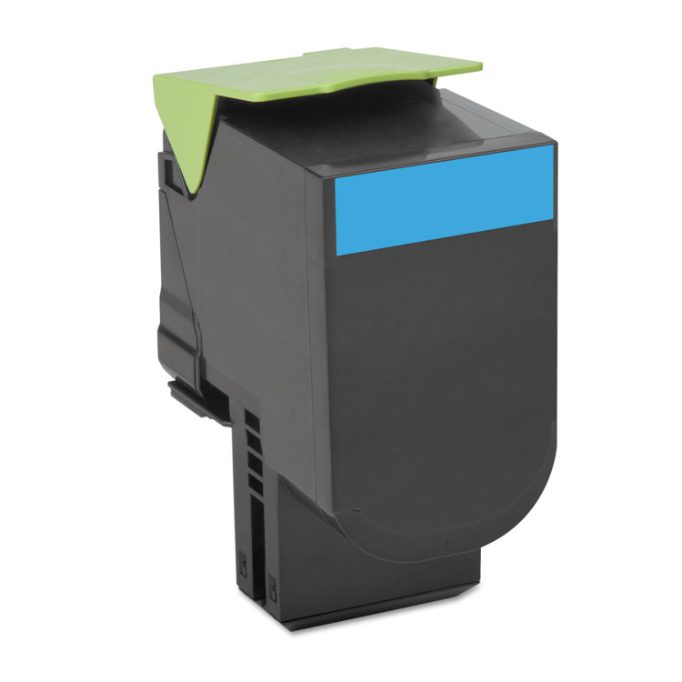 701HC - High Yield - cyan - original - toner cartridge LCCP LRP - for Lexmark CS310dn CS310n CS410dn CS410dtn CS410n CS510de CS510dte 701HC - High Yield - cyan - original - toner cartridge LCCP LRP - for Lexmark CS310dn CS310n CS410dn CS410dtn CS410n CS510de CS510dte