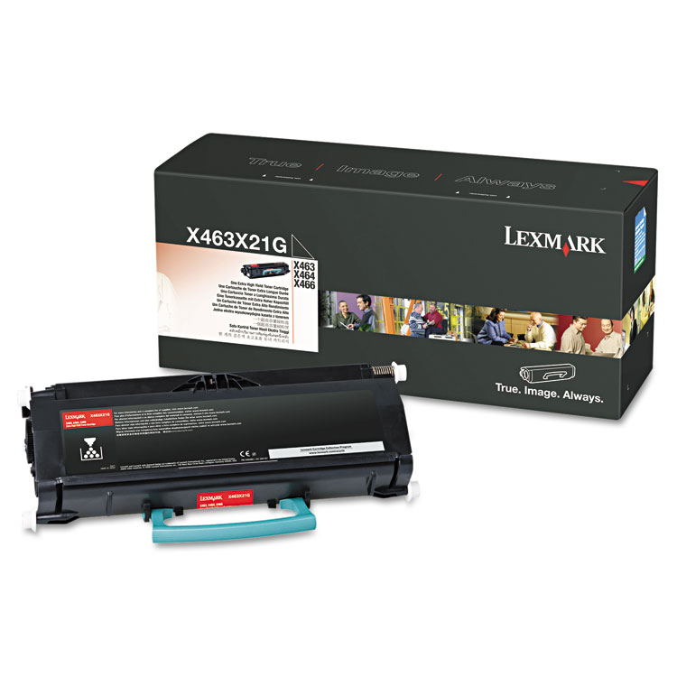 Extra High Yield - black - original - toner cartridge - for Lexmark X463de X464de X466de X466dte X466dwe Extra High Yield - black - original - toner cartridge - for Lexmark X463de X464de X466de X466dte X466dwe