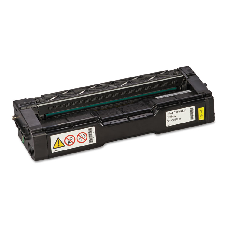 YELLOW ALL-IN ONE CARTRIDGE FOR USE IN SPC252DN SPC252SF ESTIMATED YIELD 6 YELLOW ALL-IN ONE CARTRIDGE FOR USE IN SPC252DN SPC252SF ESTIMATED YIELD 6