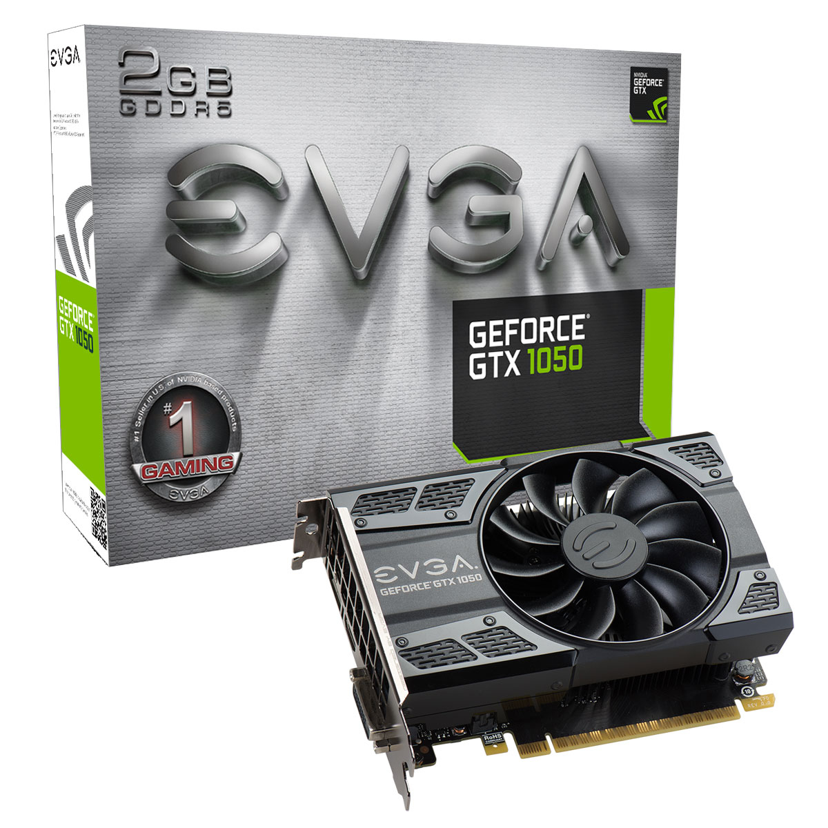 6150 GTX 1050 2GB GDDR5 128 Bit PCI-E DVI-D/HDMI/DisplayPort Retail