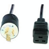8FT IEC320-C19 TO L6-15P ADAPT CBL 8FT IEC320-C19 TO L6-15P ADAPT CBL